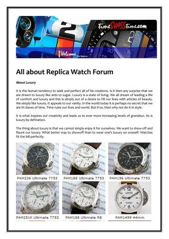 fake watches forum